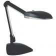CALYPSO BLACK Настольная лампа с зажимом EC - алюминиевый серо-черный