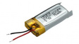 ICP501022UPM Lithium Ion Polymer Battery Pack 80mAh 3.7V