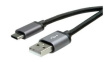 11.02.9029 Cable USB-A Plug - USB-C Plug 3m USB 2.0 Black
