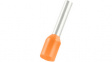 H0.5/12 OR - 0409500000 [500 шт] Bootlace ferrule 0.5mm2 orange 12mm pack of 500 pieces