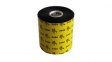 03400BK17445 Print Ribbon, Resin/Wax, 450m x 174mm, Black