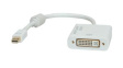 12.03.3137 Adapter, Mini DisplayPort Plug - DVI-D 24+1-Pin Socket