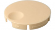 A3240104 Cover with finger grip 40 mm beige