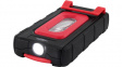 1600-0180 LED Torch, 215 lm, Black / Red
