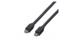 11.04.5641 Video Cable, Mini DisplayPort Plug - Mini DisplayPort Plug, 2560 x 1600, 3m