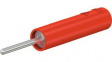 23.0240-22 Pin Adapter 4mm Red 20A 600V Nickel-Plated