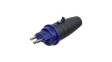 149680 23E Mains Plug 16A 250V CH Type J (T23) Plug Black / Blue