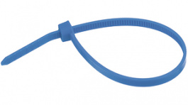 TY 125-40-6-100, Cable Tie 136 x 2.4mm, Polyamide 6.6, 80N, Blue, Thomas & Betts