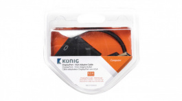 KNC37350E02, Monitor cable 0.2 m Anthracite, KONIG