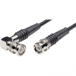 0-1337778-4, ВЧ-кабель BNC-Штекер BNC 90°-Штекер 1.5 m, TE connectivity