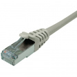 PB-SFTP6A-1 Patch cable RJ45 Cat.6<sub>A</sub> S/FTP 1 m серый