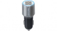 CP220 2-Port USB Car Charger, 27 x 77 x 28 mm