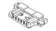 104128-0610 IllumiMate 1.00mm Pitch WTB Crimp Housing Single Row Side Lock 6 Circuits Natura