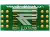 RE932-05, Плата: универсальная; переходная; W:13,5мм; L:25мм; SO16W, ROTH ELEKTRONIK GMBH