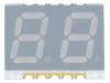 HDSM-443C Дисплей: LED; SMD; 7-сегментный; 10мм; красный; 8,6-14,3мкд; катод