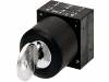 3SB3000-4AD21, Переключатель: поворотный с ключом; 2; 22мм; черный; IP65; O22,5мм, Siemens