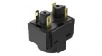 61-8775.37 Slow-Action Switching Element, 1NC + 1NO, 300mA, Plug-In Terminal