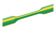 TFN31 24/8-PO-X-GNYE (30) Heat-Shrink Tubing 3:1 Cross-Linked Polyolefin Round Green / Yellow 30m