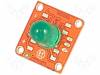 TINKERKIT GREEN LED (10 mm), Дочерняя плата; диод LED зеленый 10мм; 3pin, Arduino