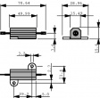 RH0501K500FE05 Проволочный резистор 1.5 kΩ 50 W ± 1 %