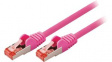 CCGP85221PK100 Network Cable CAT6 S/FTP 10m Pink