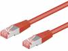 S/FTP6A-CU-020RD Patch cord; S/FTP; 6a; многопров; Cu; LSZH; красный; 2м