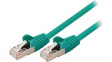 CCGP85121GN10 Network Cable CAT5e SF/UTP 1 m Green