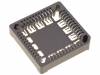 PLCC-44-AT-SMT Панелька: PLCC; PIN:44; фосфор-бронза; 1А; термопласт; UL94V-0; SMT