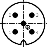 99 0709 70 05, Cable connector, 5-pin angled 694 Poles=5 Male, Binder