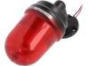 Q100LW-12/24-R, Сигнализатор: световой; красный; Серия: Q100L; 10?30ВDC; IP65, QLIGHT