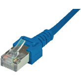 RND 765-00190, Patch Cable, RJ45 Plug - RJ45 Plug, CAT6, S/FTP, 1m, Blue, RND Connect