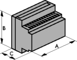 CNMB/3V/ KIT, Plastic Enclosure, CNMB 90 x 53 x 58 mm PC, CamdenBoss