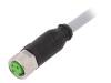 7000-08041-2100500, Соединительный кабель; M8; PIN:3; прямой; 5м; вилка; 50ВAC; 4А; IP67, MURRELEKTRONIK