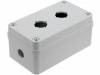 ABSC65G2, Корпус: для пультов; Х:80мм; Y:140мм; Z:65мм; ABS; серый; PICCOLO, Fibox