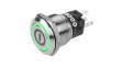 82-5151.2133.B001 Vandal Resistant Pushbutton Switch, Green, 3 A, 240 V, 1CO, IP65/IP67/IK10