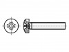 1472046 Винт; M5x70; DIN: 7985A; Головка: цилиндрическая; Phillips; сталь