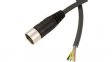 ER1200126 BK358 Sensor Cable M23 Socket Bare End 5 m 5.6 A 250 V