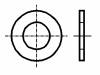 1759930 Шайба; круглая; M2,5; D=6мм; h=0,5мм; латунь; Покрытие: никель