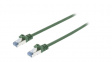 VLCP85320G100 Patch cable CAT6a SF/UTP 10 m Green