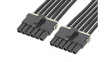 216400-1062 Cable Assembly, Mega-Fit Receptacle - Mega-Fit Receptacle, 6 Circuits, 300mm
