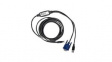 USBIAC2-10 KVM Cable, VGA/USB, 3m