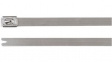 MBT14HFC-SP/SS316-BK Stainless Steel Cable Tie with Ball-Lock 362 x 7.9mm, 1020N