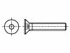 K5X16-ISO10642-A2 Винт; M5x16; DIN: 7991; Головка: потайная; шестигранный; HEX 3 мм