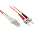 LCST62DOR20 LWL-кабель OM1LC/ST 20 m оранжевый