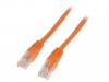 52301 Patch cord; U/UTP; 5e; однопров; CCA; PE; оранжевый; 3м; 26AWG