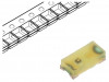 CL-197TLY-CD LED; SMD; 0603; желтый; 16?60мкд; 1,6x0,8x0,4мм; 2,1?2,6В; 20мА