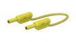 65.9179-03024 Safety Test Lead 300mm Yellow Brass
