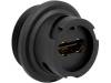 690-W19-260-012, Разъем: HDMI; гнездо; пайка; прямой; на панель; IPX7, Edac