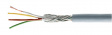 LI-YCY 4X075 COPPER Control cable 4 x 0.75 mm2 Shielded Grey
