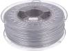 TPU 1,75 ALUMINUM, Филамент: TPU; алюминиевый; 1кг; Темп.печати:210-230°C; ±0,05мм, DEVIL DESIGN
